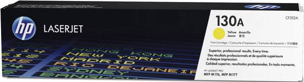 HP 130A CF352A Toner Yellow 1000 Sides Original Toner cartridge