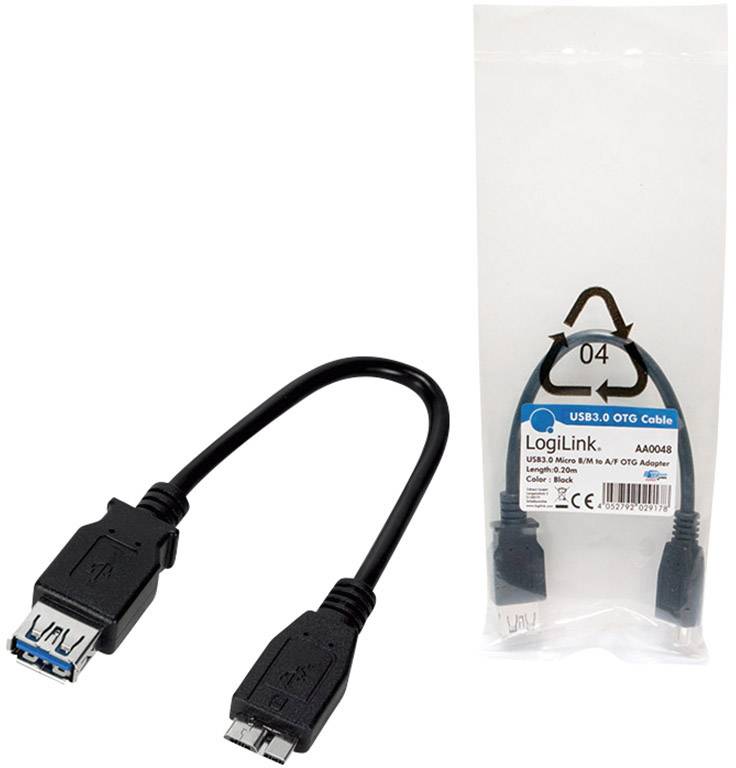 Logilink Usb Adapter X Usb Connector Micro B X Usb Gen