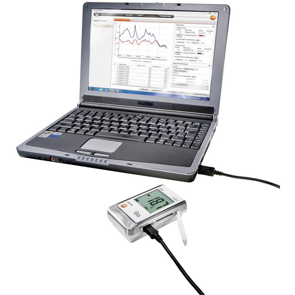 testo 176 T4 Temperature/Humidity Data Logger from Conrad.com