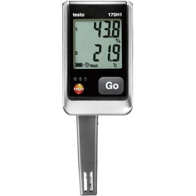 testo 0572 1754 175 H1 RH data logger  Unit of measurement Temperature, Humidity -20 up to +55 °C 0 up to 100 RH       