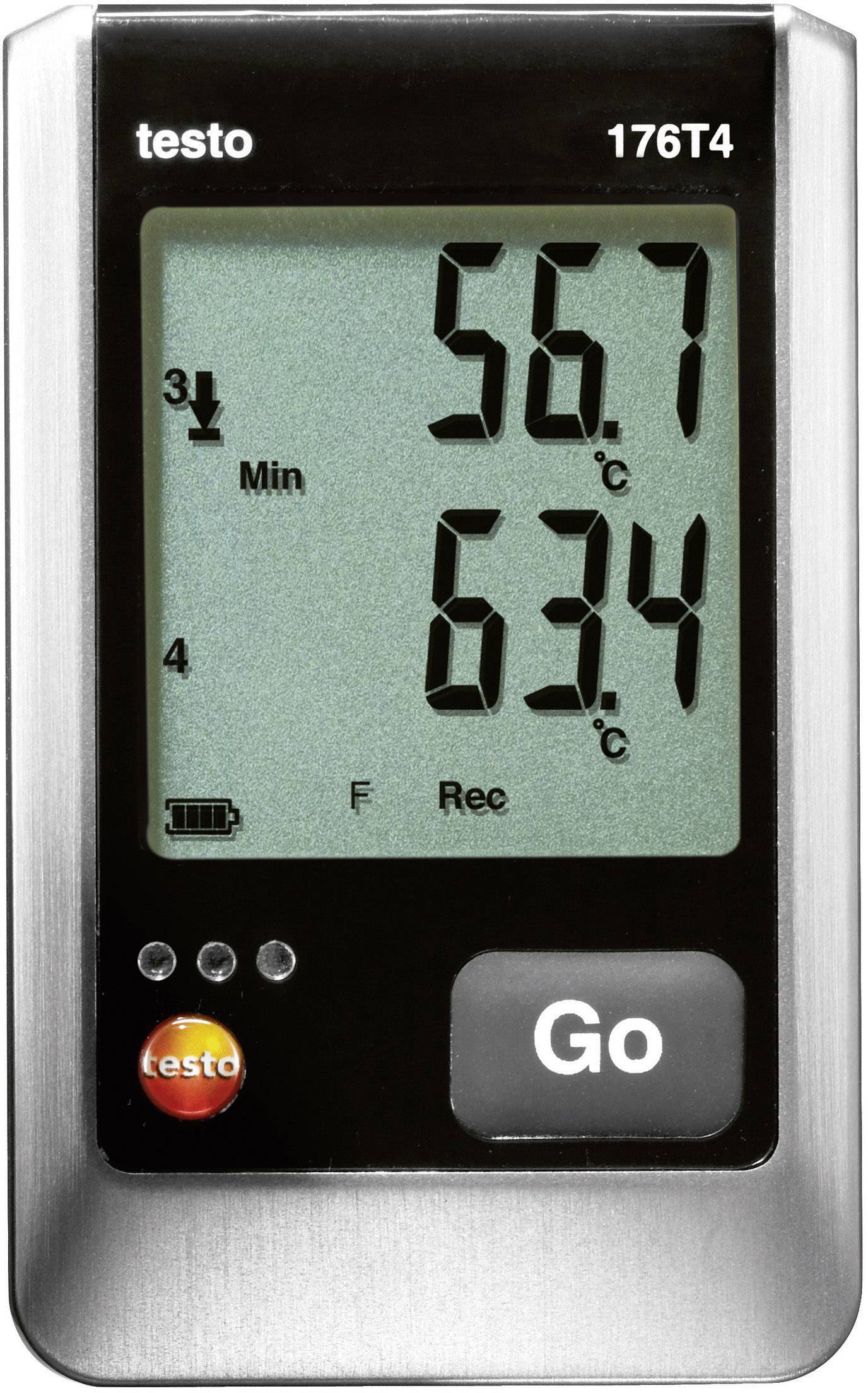 testo 0572 1764 176 T4 Temperature data logger Unit of measurement Temperature -200 up to 1000 °C
