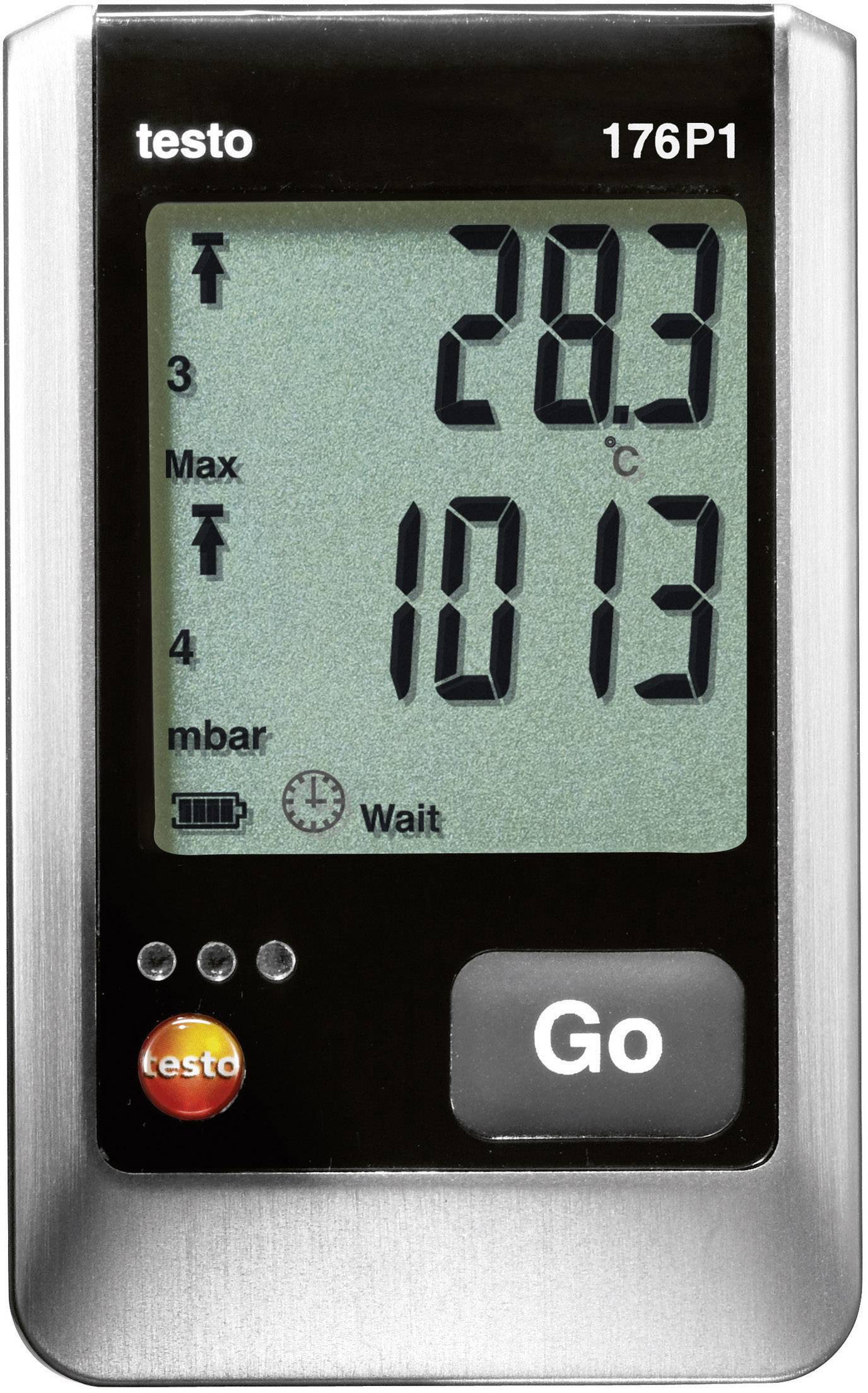 testo 0572 1767 176 P1 Multi-channel data logger Unit of measurement Temperature, Air pressure, Humidity -40 up to 70 °C 0 up to 100 RH 600 - 1100 hPa