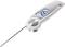 Digital thermometer displays '22.5 °C', silver casing, long metal probe. Ideal for precise temperature measurement.