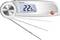 Digital thermometer with fold-out probe, displaying 22.5°C. Ideal for checking food temperatures.