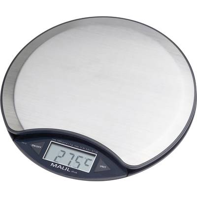 Maul MAULdisk 16750 96 Letter scales  Weight range 5 kg Readability 1 g battery-powered Nickel