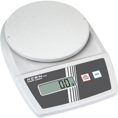 Kern EMB 1200-1 EMB 1200-1 Letter scales  Weight range 1.2 kg Readability 0.1 g battery-powered, mains-powered (optional