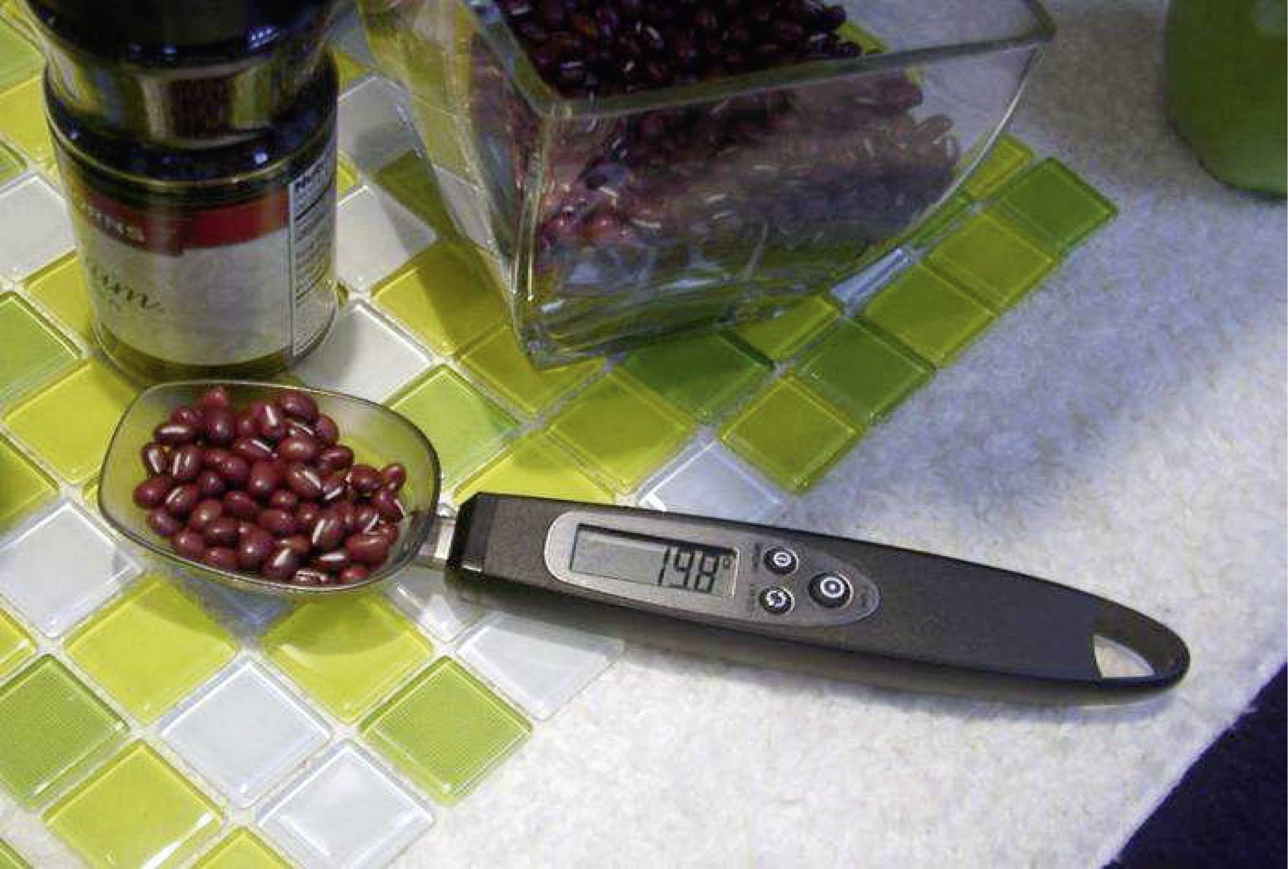 Sunartis ES494 Spoon scale Weight range 300 g Readability 0.1 g battery-powered Black-1