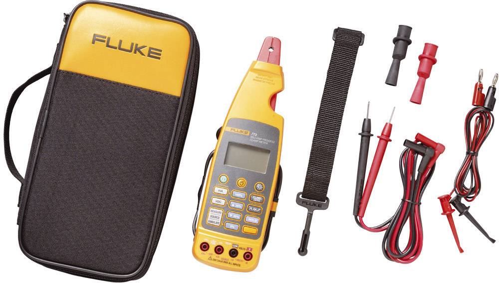 Fluke 773 Clamp meter, Handheld multimeter Digital Current draw reading CAT II 300 V Display (counts): 1200