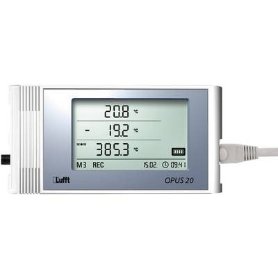 Lufft 8120.30 Multi-channel data logger Unit of measurement Temperature, Amperage, Voltage, Humidity -200 up to 1700 °C -0