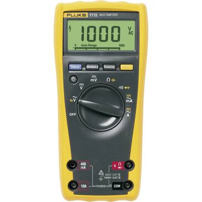 Fluke 77-4/EUR Handheld multimeter  Digital  CAT III 1000 V, CAT IV 600 V Display (counts): 6000