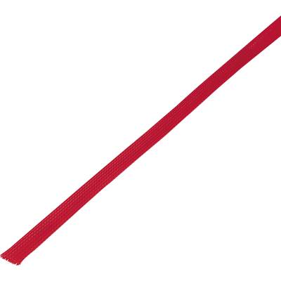 TRU COMPONENTS 1572524 CBBOX0510-RD Braided hose Red PET 5 up to 10 mm 10 m