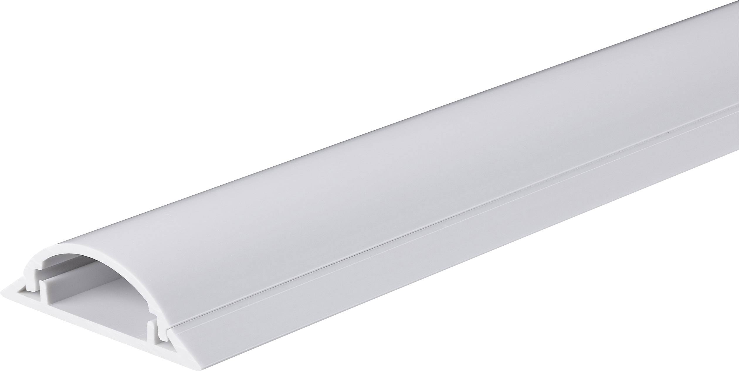 TRU COMPONENTS Cable bridge 1572567 PVC White No. of channels: 1 1000 mm Content: 1 m