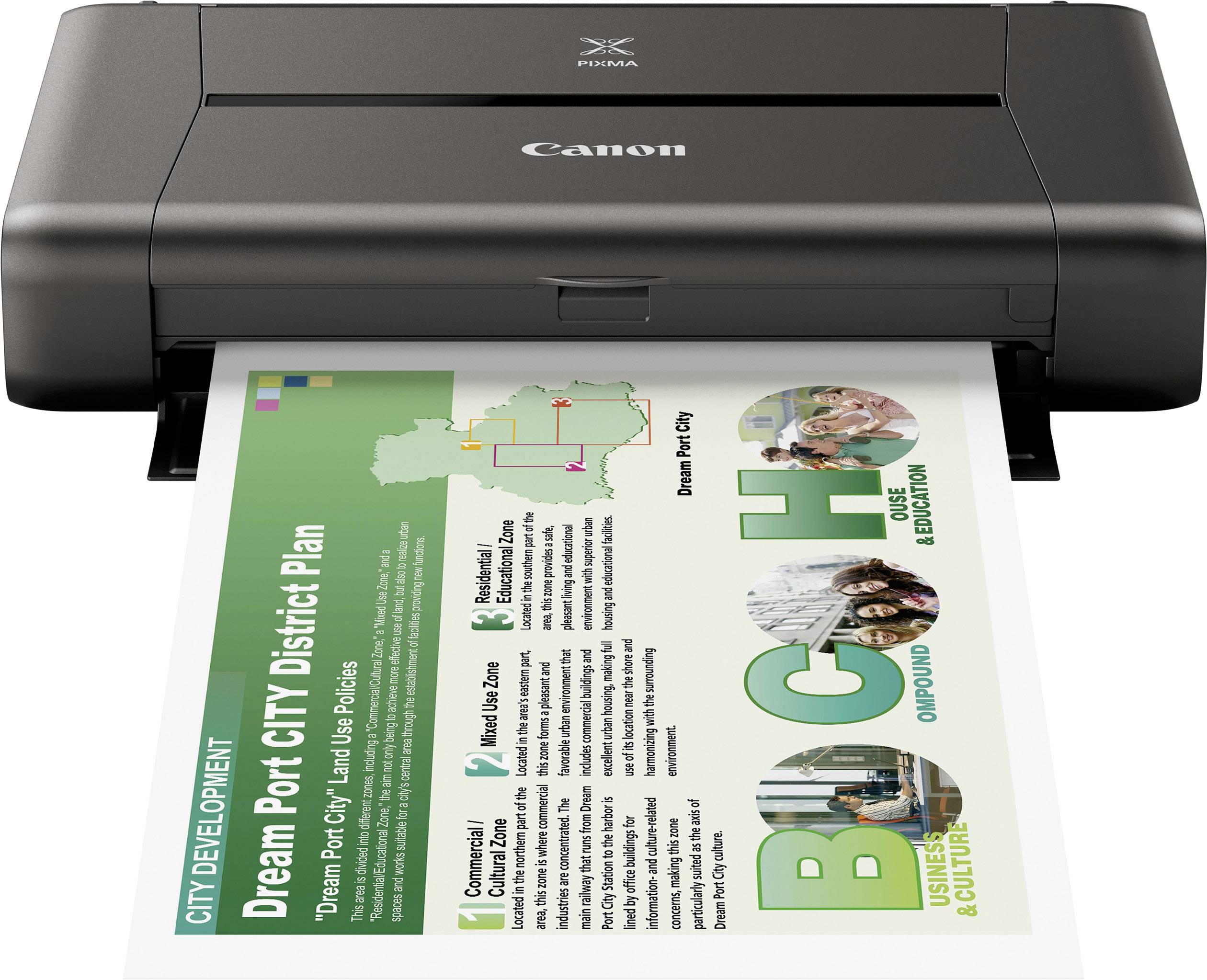 Canon PIXMA IP110 Colour inkjet pronter A4 Printer Wi-Fi