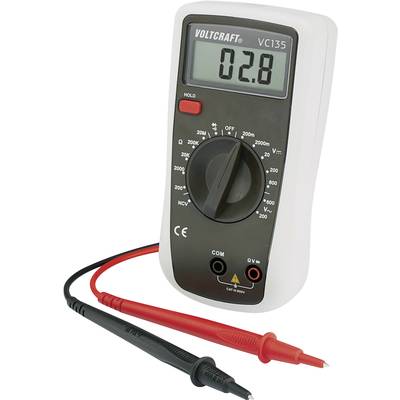 VOLTCRAFT VC135 Handheld multimeter Digital CAT III 600 V Display (counts): 2000-1