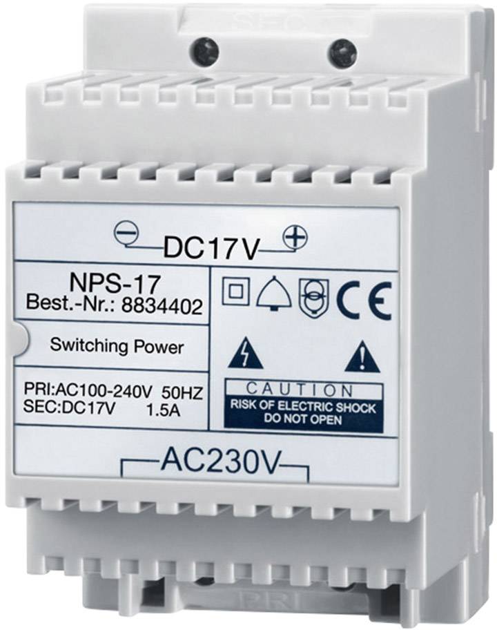 GEV Door intercom DIN rail power supply unit-0