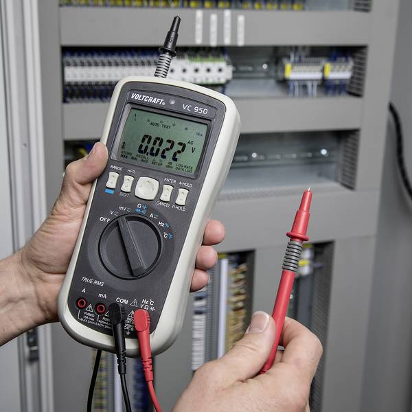 VOLTCRAFT VC950 Handheld multimeter Calibrated to (ISO standards
