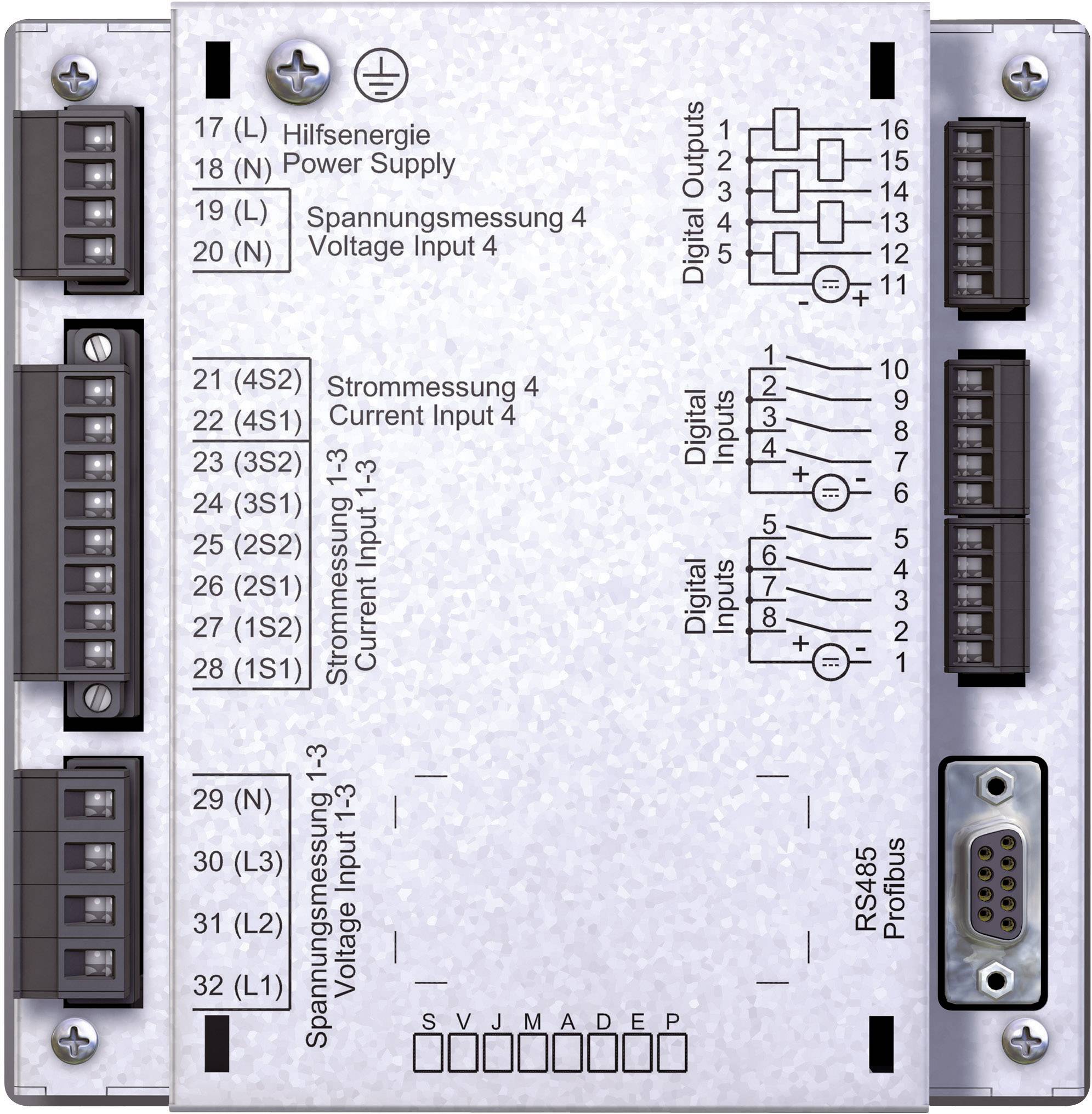 Janitza UMG 511 Network diagnostics 3-phase, 1-phase Data logger-6