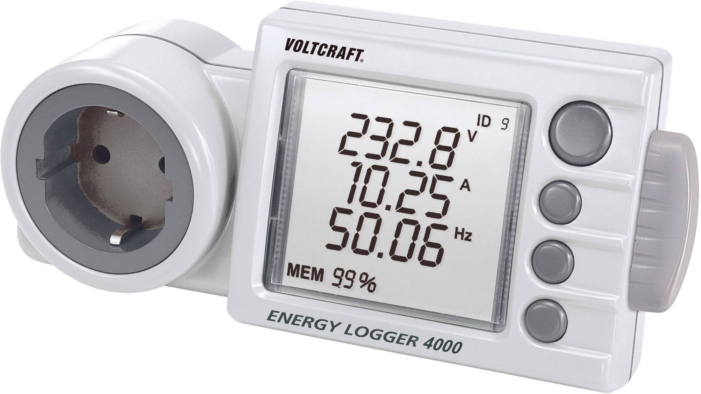 Voltcraft Energy Logger 4000 Energy Consumption Meter Selectable Energy Tariffs Energy Cost Calculator Conrad Com