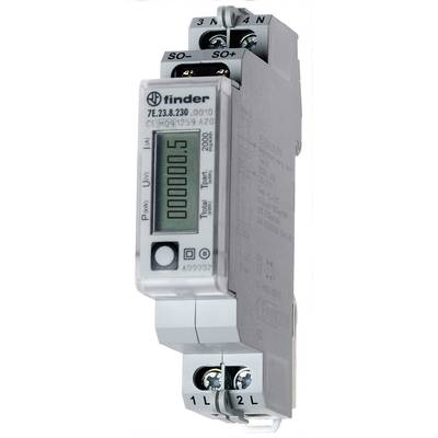 Finder 7E.23.8.230.0010 Electricity meter (AC)  Digital 32 A MID-approved: Yes  1 pc(s)