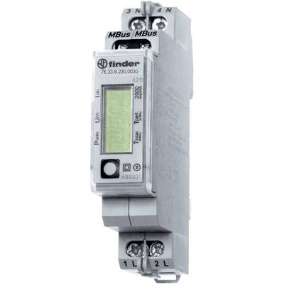 Finder 7E.23.8.230.0030 Electricity meter (AC)  Digital 32 A MID-approved: Yes  1 pc(s)