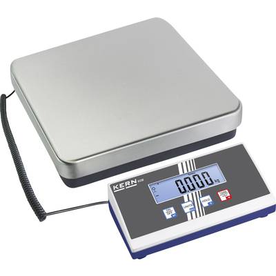 Kern EOB 150K50 EOB 150K50 Parcel scales  Weight range 150 kg Readability 50 g mains-powered, battery-powered Silver