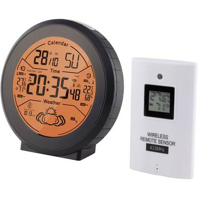 Renkforce AOL-5052B Wireless digital weather station Forecasts for 12 to 24 hours Max. number of sensors 3-0