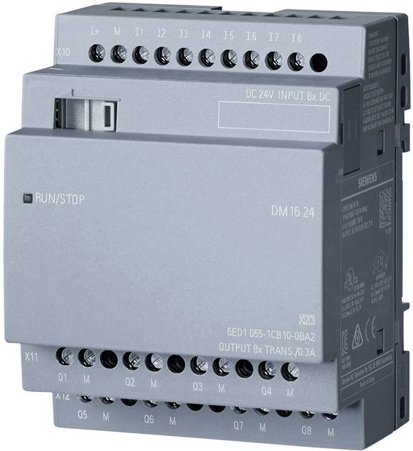 Siemens LOGO! DM16 24 0BA2 PLC add-on module 24 V DC