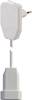 NVB 104581 Current Cable extension White 5.00 m H03VVH2-F 2X 0,75 mm² incl. interpolator