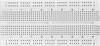 TRU COMPONENTS 0165-40-1-33010 Breadboard Total number of pins 610 (L x W x H) 124.46 x 57.15 x 8.4 mm 1 pc(s)