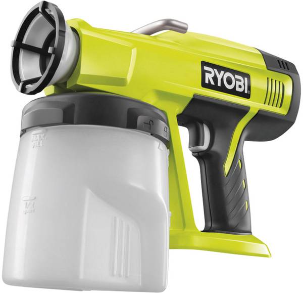 Ryobi P620 Cordless paint spray gun 18 V Max. feed rate 333 ml/min