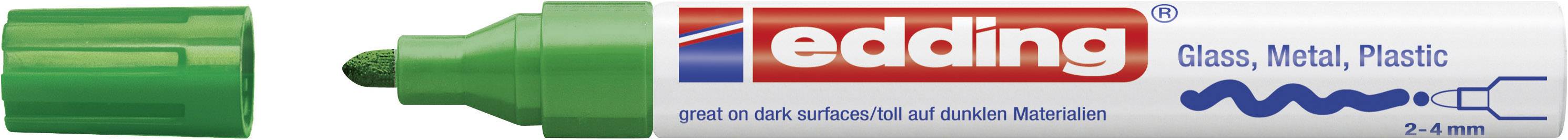 Edding 4-750-9-004 Glanzlackmarker Paint marker Green 2 mm, 4 mm N/A