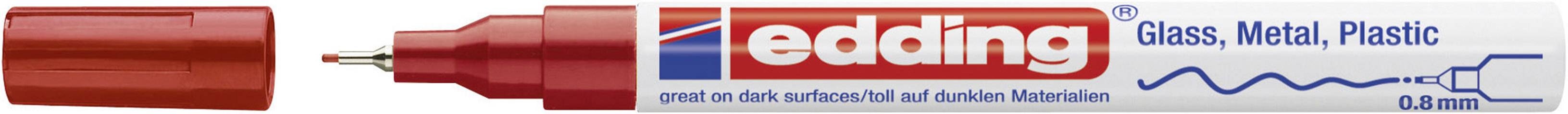 Edding Glanzlackmarker 4-780-9-002 Paint marker Red 0.8 mm