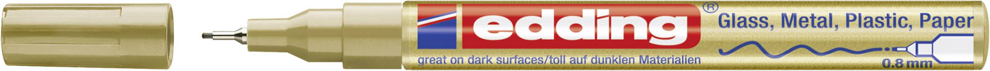 Edding 4-780-9-053 Glanzlackmarker Paint marker Gold 0.8 mm N/A