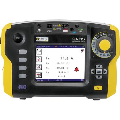 Chauvin Arnoux C.A 6117 + Software Dataview Electrical tester set  VDE standard 0100, 0105, 0413