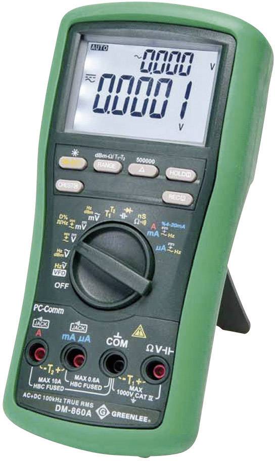 Greenlee DM-20 Manual Ranging Digital Multimeter With Test Lead 