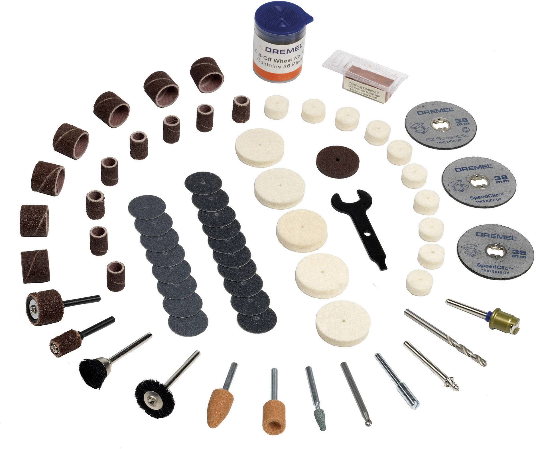Dremel 2615S723JA Multi-purpose accessory set 100pcs. Shank diameter 3.2 mm 100 pc(s)