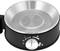 Electric frying pan with black casing and control knob with temperature display. Perfect for frying or heating food.