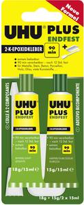 UHU ENDFEST Two-component adhesive 45670.7 33 g