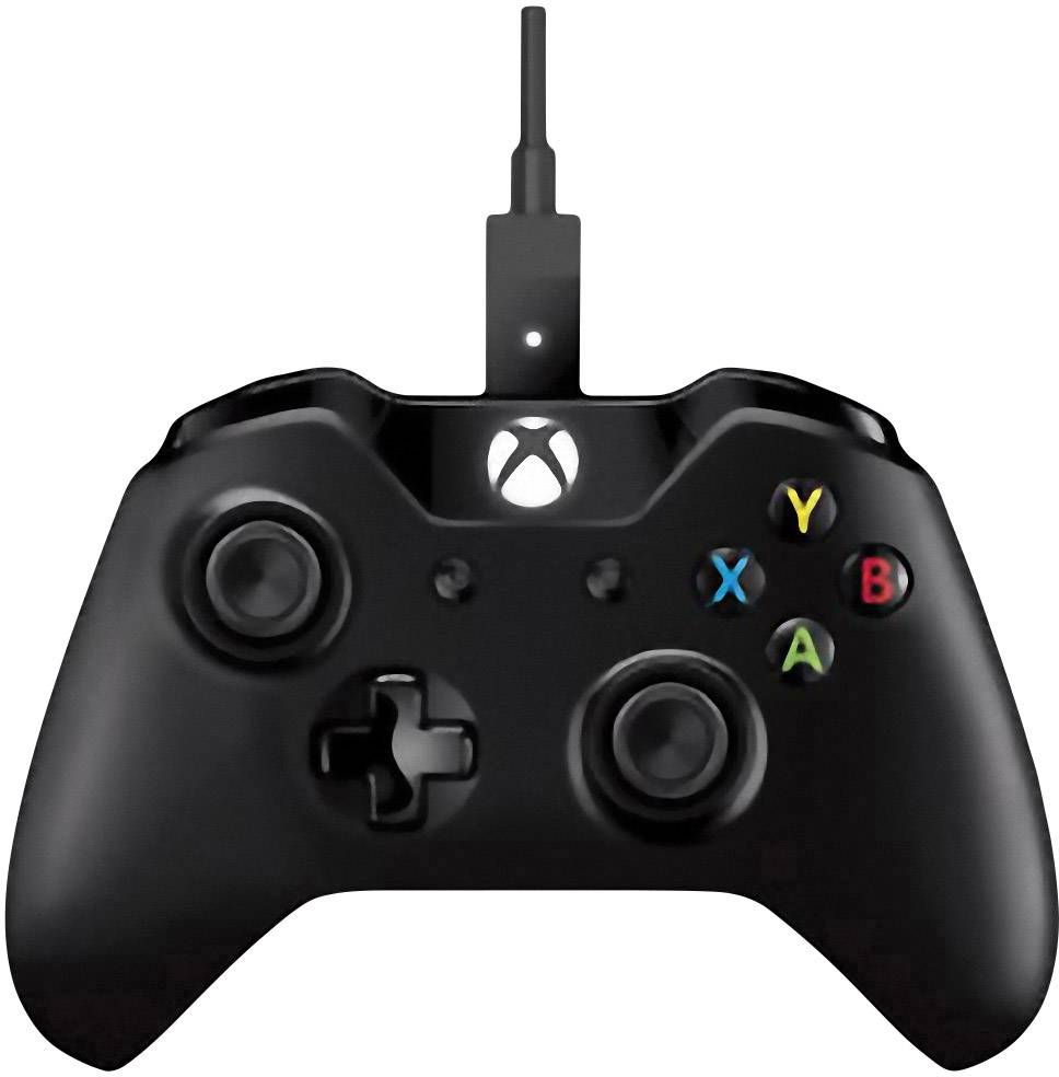 Microsoft Xbox One Wired Controller For Windows Gamepad Xbox One Pc Black Conrad Com