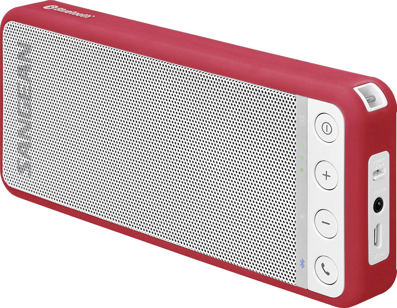 Sangean BluTab BTS-101 Bluetooth speaker Handsfree, NFC White, Red-0