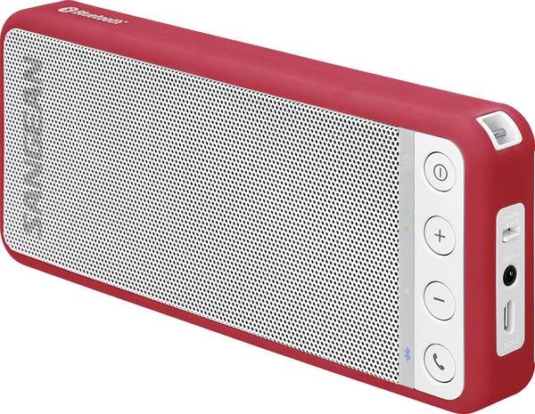 Sangean BluTab BTS-101 Bluetooth speaker Handsfree, NFC White, Red