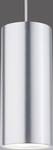 URail LED Pendulum Barrel 370lm 6W 2700K 230V chrome matt, anodized aluminum