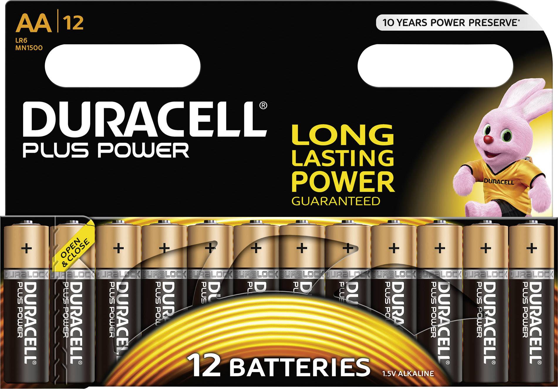 Duracell Plus Power LR06 AA battery 1.5 V 12 pc(s)
