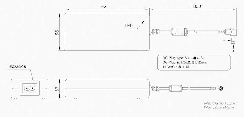 Bicker Elektronik BET-1024M Bench PSU (fixed voltage) 24 V DC 4.1 A 100 W-2