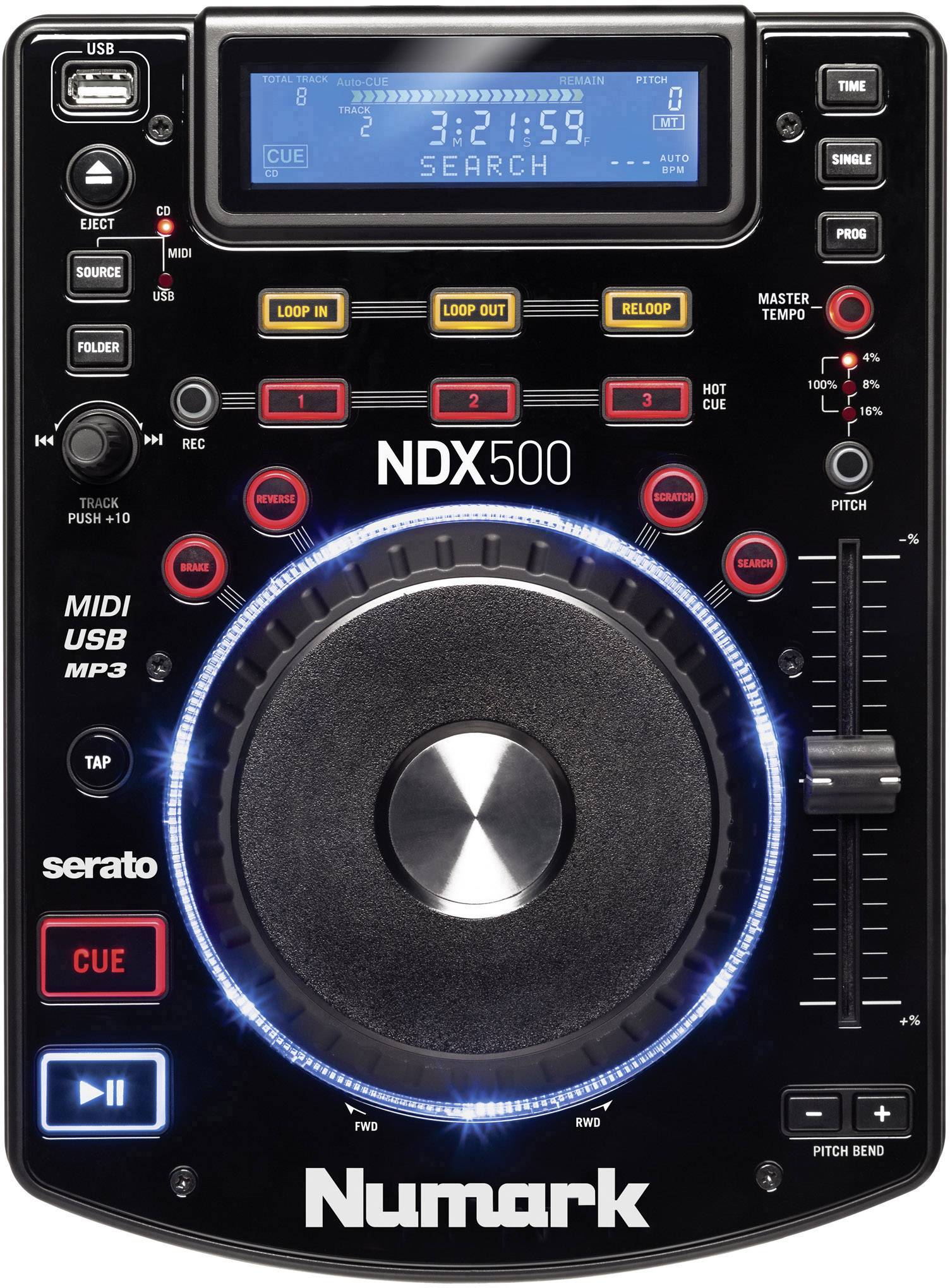 DJ CD Player Numark NDX500 from