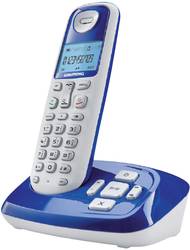 Grundig D210 Dect Gap Corded Analogue Answerphone Blue Conrad Com