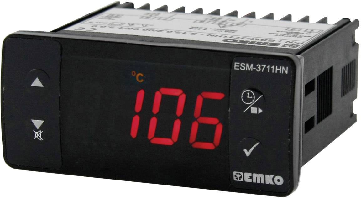 Emko ESM-3711-HN.5.11.0.1/00.00/1.0.0.0 Bang-bang Temperature controller Pt100 -50 up to 400 °C 16 A relay (L x W x H) 65 x 76 x 35 mm