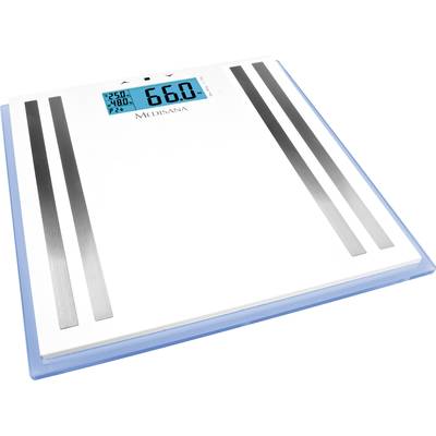Medisana ISA Smart bathroom scales Weight range=180 kg White 