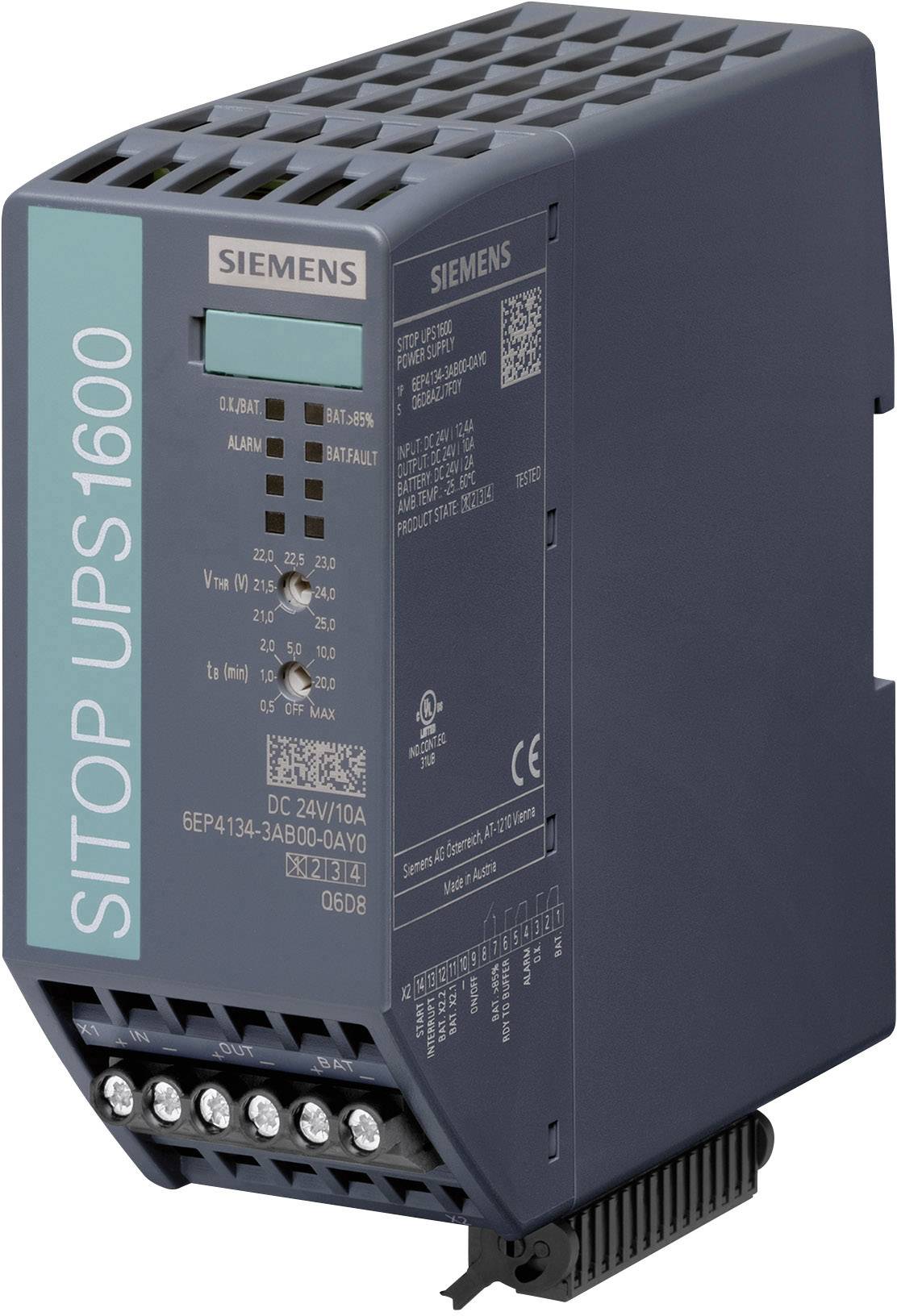 Siemens SITOP UPS1600 Rail-mount UPS (DIN)