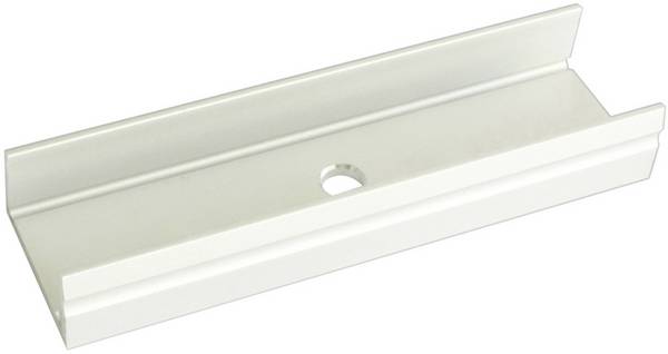 Barthelme 62399934 62399934 Holding Clip Aluminium (L x W x H) 50 x 15 x 8 mm Piece 1 pc(s)